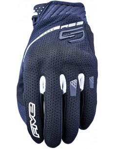 Guantes Five RS3 Evo Airflow | Negro y blanco