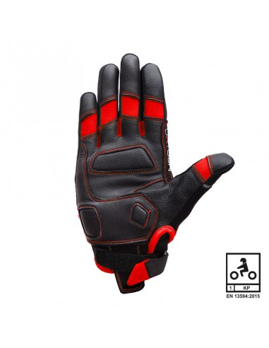 Guantes Onboard Oxygen | Negro y rojo
