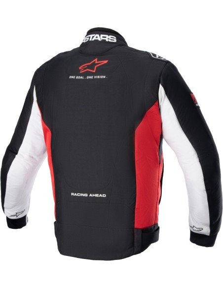 Chaqueta Alpinestars Monza Sport | Negro-rojo-blanco