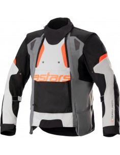 Casaco Alpinestars Halo Drystar - Cinza escuro-preto-preto