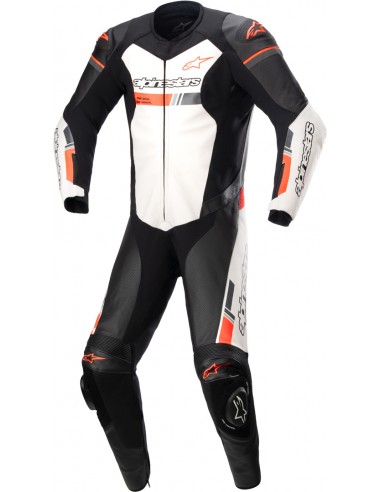 Mono Profesional Alpinestars GP Force Chaser | Negro y rojo fluor