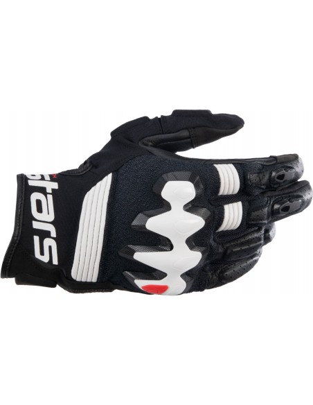 Guantes Alpinestars Halo | Negro y blanco