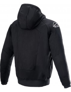 Chaqueta Alpinestars Chrome Ignition | Negro y rojo fluor 2