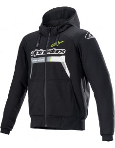 Chaqueta Alpinestars Chrome Ignition | Negro y amarillo fluor