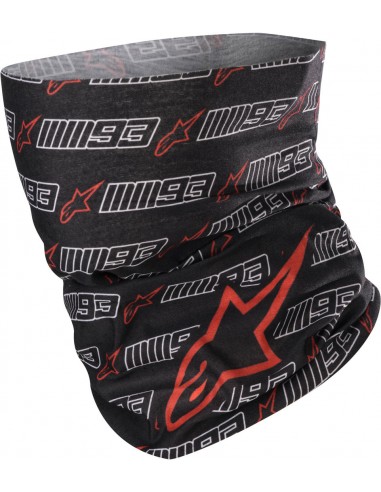 Cubrecuello Alpinestars MM93 | Negro-blanco-rojo