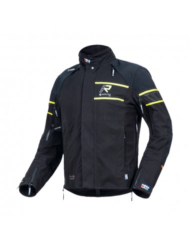 Chaqueta Rukka Rapto-R | Negro y amarillo fluor
