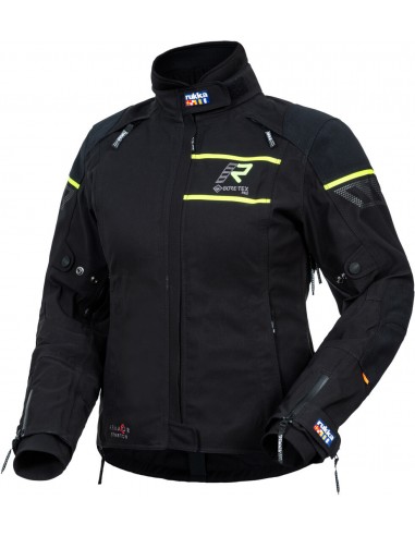 Chaqueta Rukka Raptorina | Negro y amarillo fluor