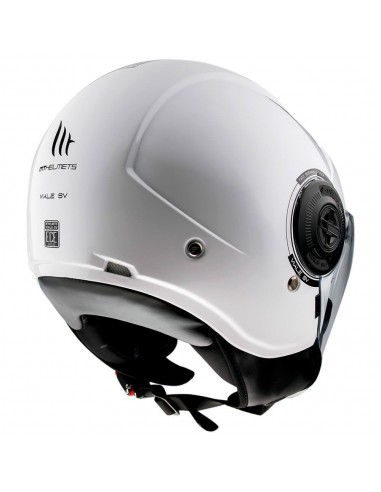 Casco MT Viale SV S Solido A0 | Blanco