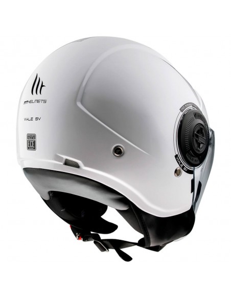 Casco MT Viale SV S Solido A0 | Blanco