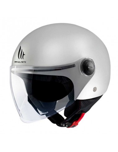 Casco MT Street S Solido A0 | Blanco
