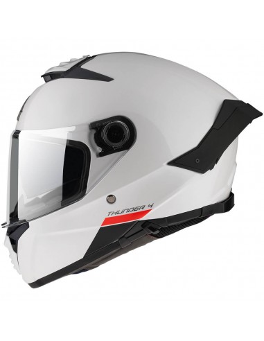 Casco MT Thunder 4 SV Solido A0 | Blanco