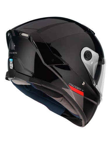Casco MT Thunder 4 SV Solido A1 | Negro