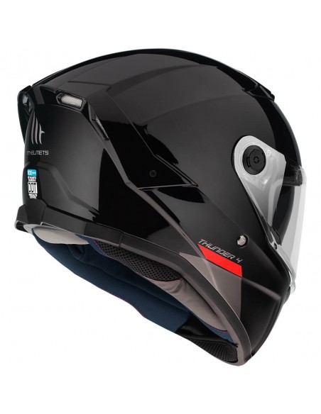 Casco MT Thunder 4 SV Solido A1 | Negro
