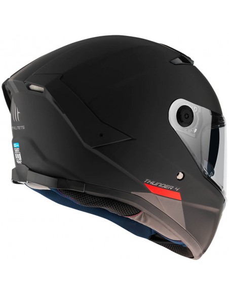 Casco MT Thunder 4 SV Solido A1 | Mate-Negro