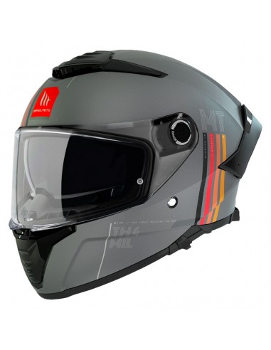 Casco MT Thunder 4 SV Mil A11 | Mate-Negro