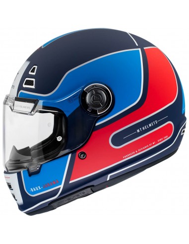 Casco MT Jarama Baux D7 | Mate-Azul