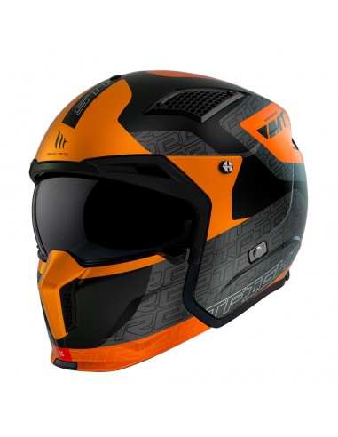 Casco MT Streetfighter SV S Totem B15 | Mate-Rojo