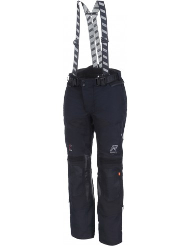 Pantalón Rukka Shield-RD Corto | Negro y negro