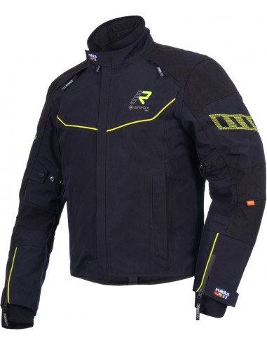 Chaqueta Rukka Armagate | Negro y amarillo fluor