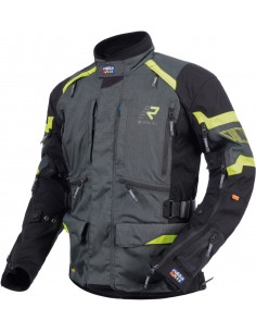 Casaco Rukka Madagascar-R - Fluor cinza-preto-amarelo