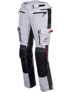 Calças Rukka Madagasca-R - Cinza-Preto vermelho