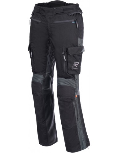 Pantalón Rukka Madagasca-R Largo | Negro-gris-blanco