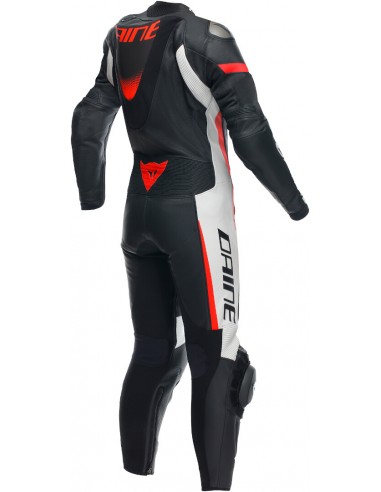 Mono Profesional Dainese Grobnik Perf. | Negro-blanco-rojo fluor