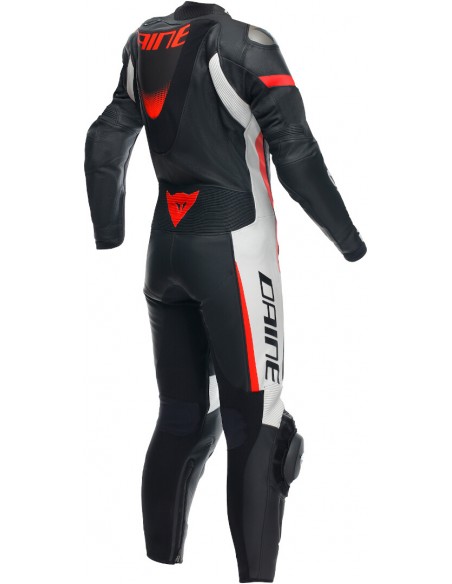 Mono Profesional Dainese Grobnik Perf. | Negro-blanco-rojo fluor
