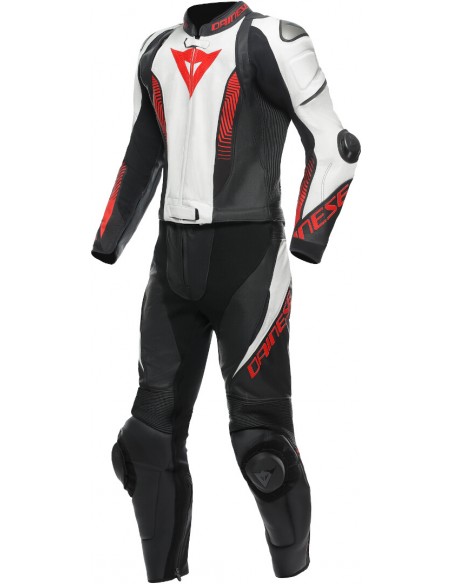 Mono Divisible Dainese Laguna Seca 5 | Negro-blanco-rojo lava
