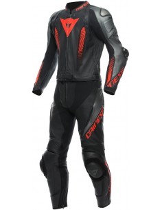 Mono Divisible Dainese Laguna Seca 5 | Negro-antracita-rojo fluor
