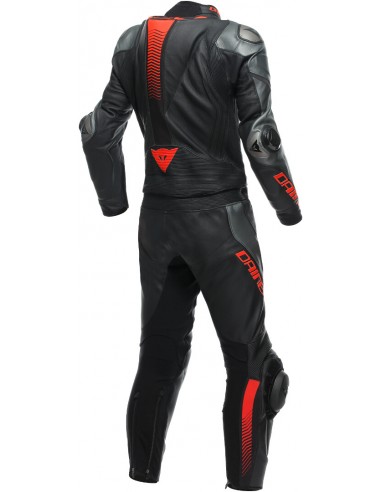 Mono Divisible Dainese Laguna Seca 5 | Negro-antracita-rojo fluor