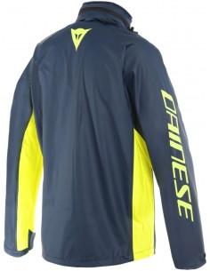 Chaqueta de Lluvia Dainese Storm 2 | Negro y amarillo fluor 2