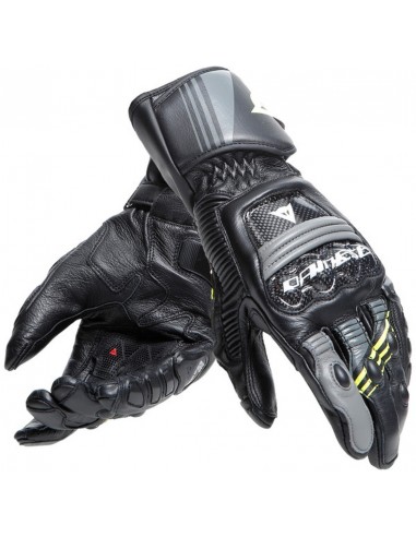 Guantes Dainese Druid 4 | Negro-gris-amarillo fluor