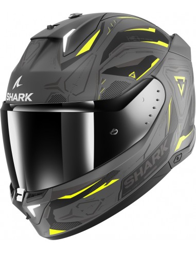 Casco Shark Skwal i3 Linik Mate | Antracita-amarillo-negro
