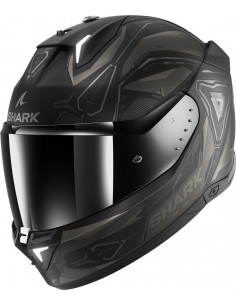 Casco Shark Skwal i3 Linik Mate | Negro y antracita