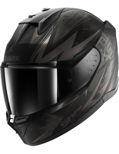Casco Shark D-Skwal 3 Blast-R Mate | Negro y antracita