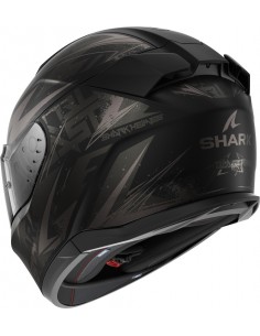 Casco Shark D-Skwal 3 Blast-R Mate | Negro y antracita 2