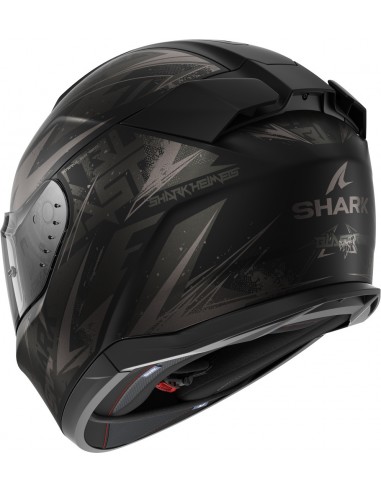 Casco Shark D-Skwal 3 Blast-R Mate | Negro y antracita