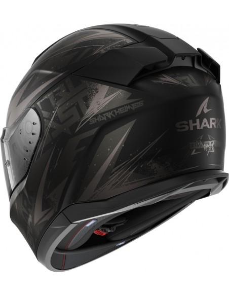 Casco Shark D-Skwal 3 Blast-R Mate | Negro y antracita