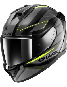 Casco Shark D-Skwal 3 Sizler | Negro-antracita-amarillo