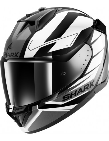 Casco Shark D-Skwal 3 Sizler | Negro-antracita-rojo