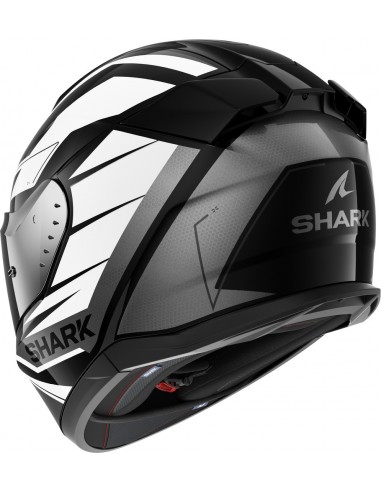 Casco Shark D-Skwal 3 Sizler | Negro-blanco-antracita
