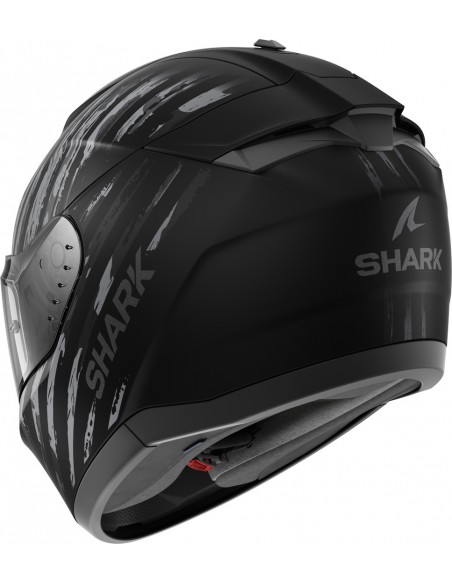 Casco Shark Ridill 2 Assya Mate | Negro y antracita
