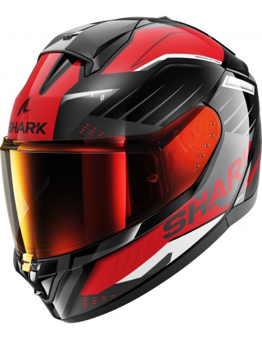 Casco Shark Ridill 2 Bersek | Black Red Anthracite