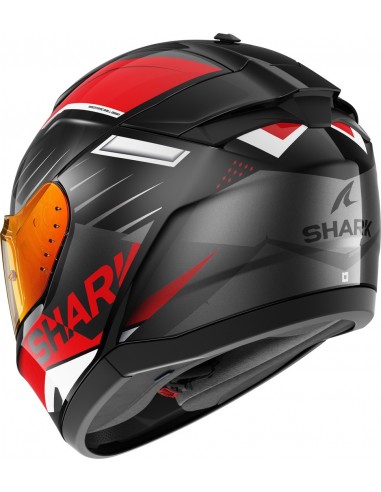 Casco Shark Ridill 2 Bersek | Black Red Anthracite