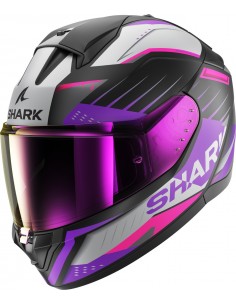 Casco Shark Ridill 2 Bersek Mate Mujer | Black Violet Violet