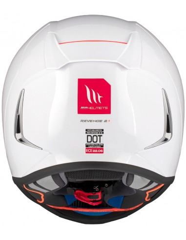 Casco MT Revenge 2 S Solido A0 | Blanco