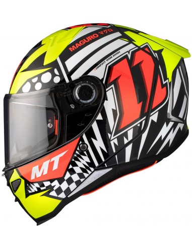 Casco MT Revenge 2 S Sergio Garcia A3 | Réplica