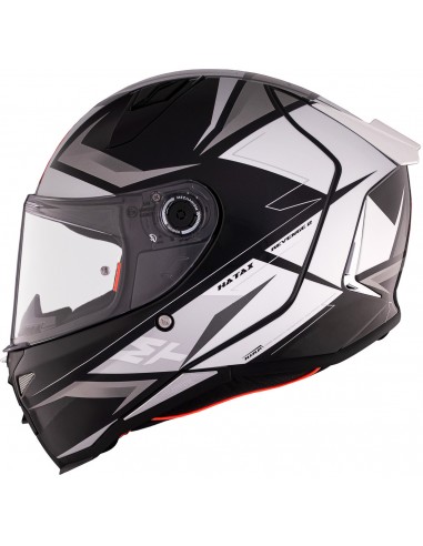 Casco MT Revenge 2 S Hatax B2 | Negro y gris