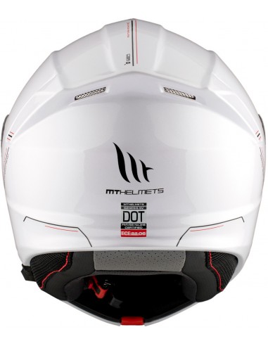 Casco MT Genesis SV Solido A0 | Blanco